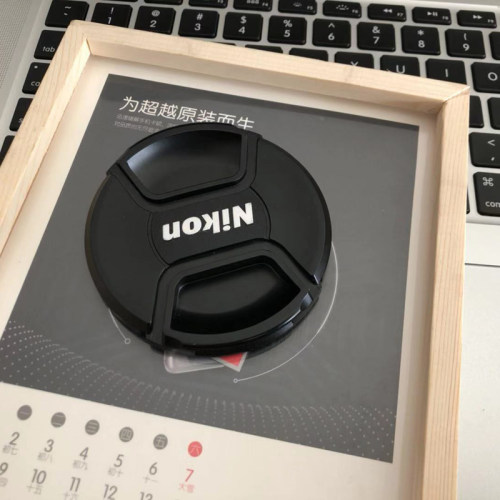 适用尼康D70 D80 D90 D7000 d7100单反相机镜头盖67MM 18-105前盖 - 图0