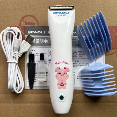 正品宝利RFCZ681理发器充电式电推剪婴儿童小孩大人家用剃头发 - 图0