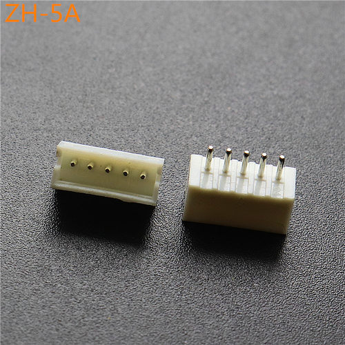 ZH1.5MM直针插座 2P3P4P5P6P7P8P9P10P11P12P白色针座ZH1.5连接器 - 图0