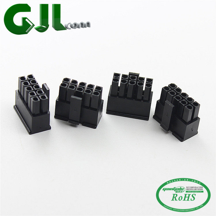 GJLCONN MX3.0mm 43025 2X5P公壳 3.0间距连接器 10P公插头_虎窝淘