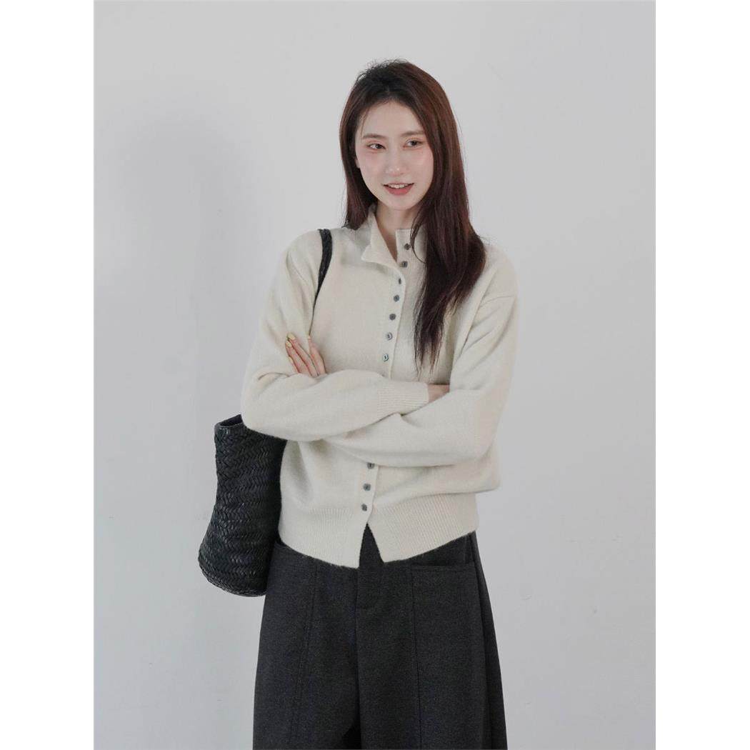 2025秋冬季新款翻领长袖宽松套头内搭打底外穿针织衫上衣毛衣女款,淘宝优惠券,粉丝福利购,淘宝优惠卷