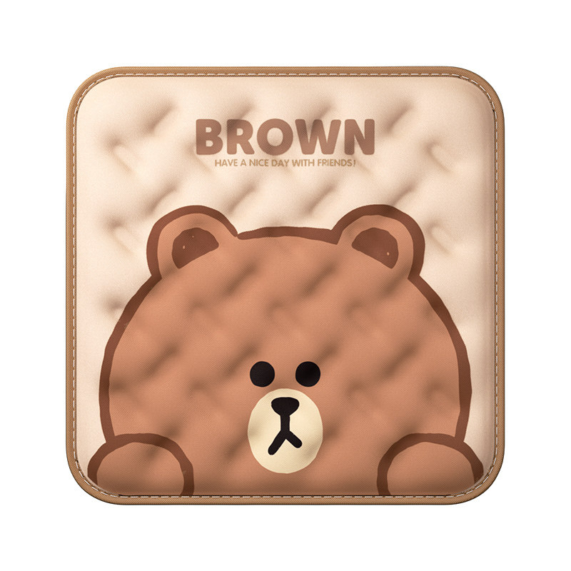 布朗熊椅子冰垫坐垫办公室久冰凉坐椅垫夏季学生教室屁垫冰珠座垫,淘宝优惠券,粉丝福利购,淘宝优惠卷