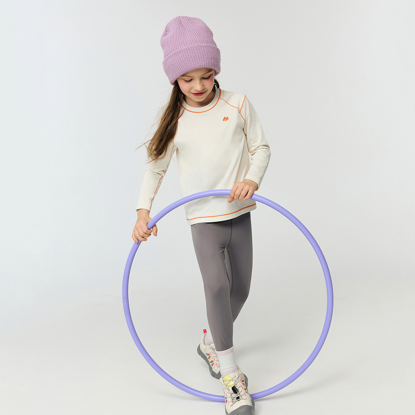 爱慕儿童吸湿排汗软壳衣轻保暖男女孩圆领上衣运动T恤学生打底,淘宝优惠券,粉丝福利购,淘宝优惠卷