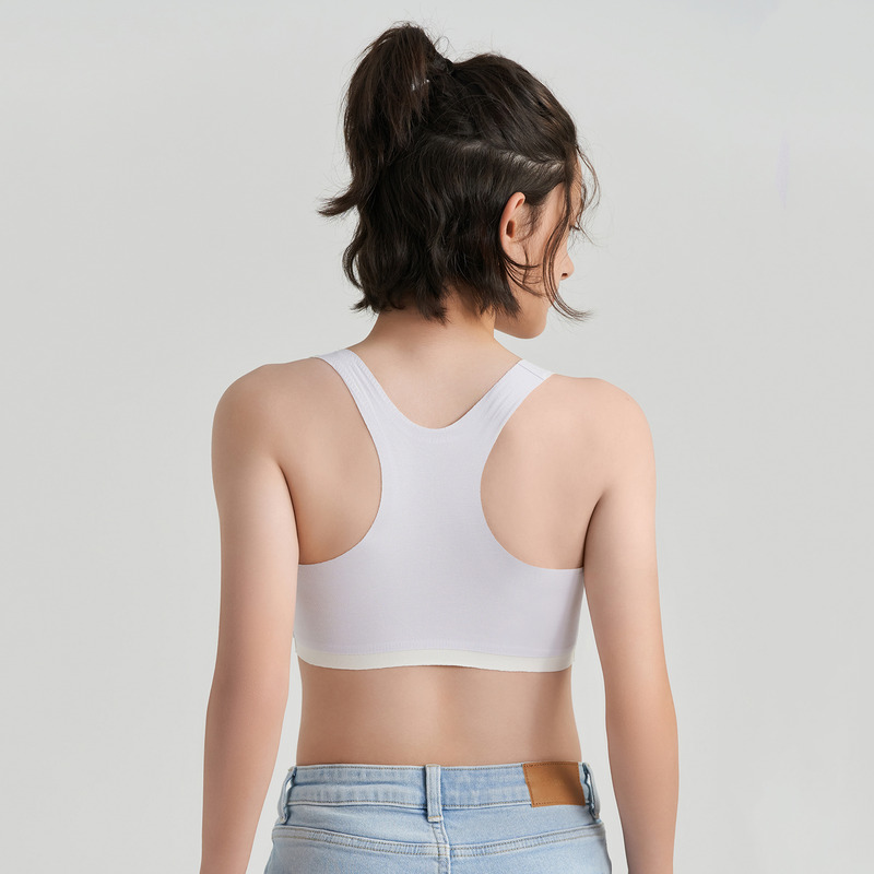 爱慕少女学生大女童三阶段运动背心红色内衣文胸AJ115C593奶皮衣 - 图2