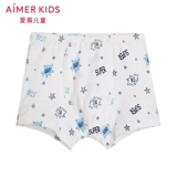 Детские хлопковые эластичные дышащие мультяшные трусы для мальчиков