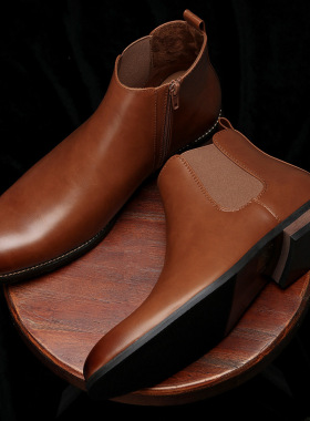 Large men's Chelsea boots and short boots大码男切尔西靴短靴