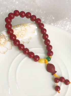 女款复古彩珠手链优质高级感手饰