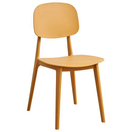 INS北欧椅子网红家用餐椅塑料靠背凳子现代写字椅书桌椅化妆椅PU - 图3