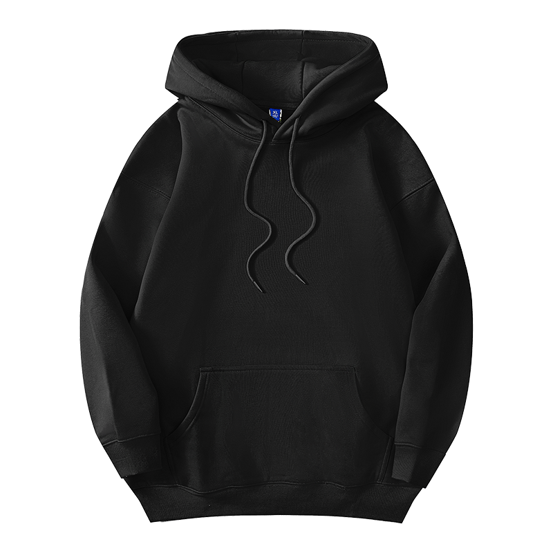 加绒加厚加肥加大码连帽男士重磅纯色胖子男装宽松卫衣纯棉秋冬款,淘宝优惠券,粉丝福利购,淘宝优惠卷