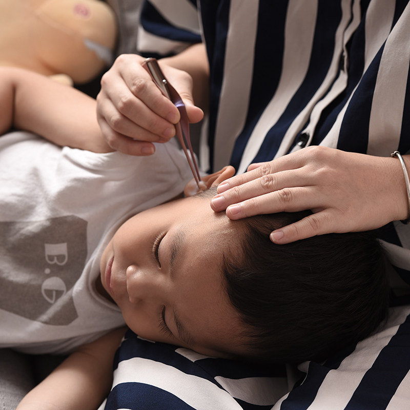 Topgo儿童带灯挖耳勺掏耳神器发光耳勺套装挖宝宝扣耳屎朵屎镊子,淘宝优惠券,粉丝福利购,淘宝优惠卷