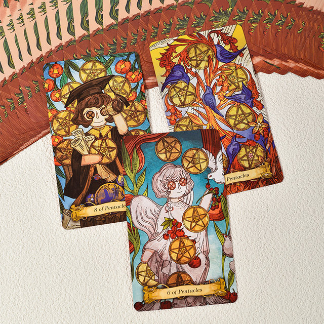 Genuine original puppet tarot card board game card