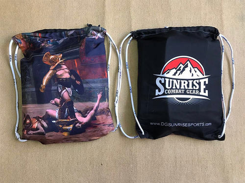 SUNRISE柔术服柔道服收纳袋储存袋樱花粉色抽绳便携热销收纳袋 - 图0