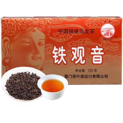 中茶厦门海堤茶叶AT200铁观音一级浓香古早味酱油茶盒装散装 - 图3