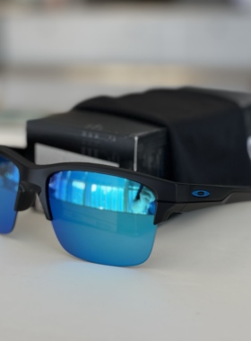 Oakley欧克利太阳镜OO9317 THINLINK铱镀膜墨镜防紫外线半框休闲