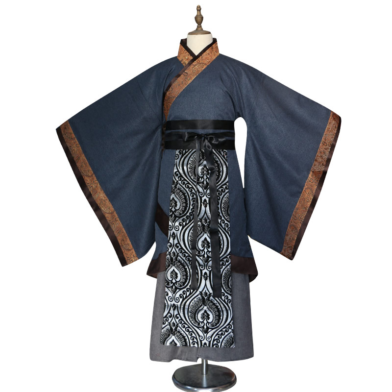 春秋战国大臣古装孔子汉服男官服 格宣姿汉服