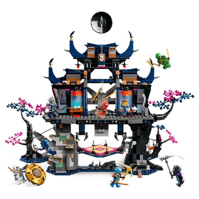 LEGO/乐高幻影忍者系列71813恶狼面具暗影道场益智积木玩具礼物 - 图3