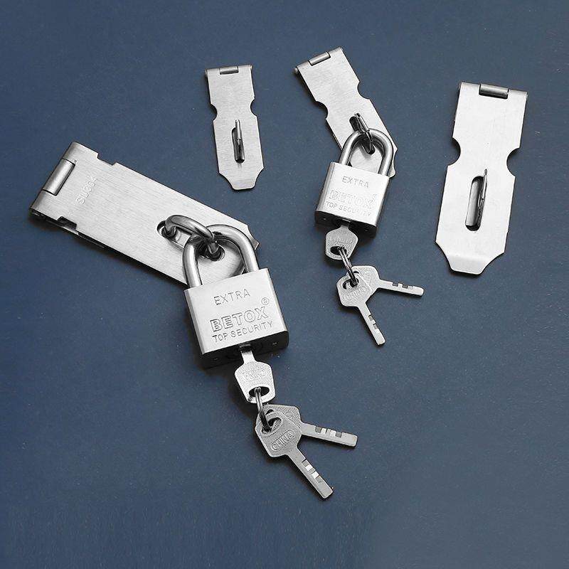 304不锈钢合页搭扣推拉门锁折页锁荷叶挂锁配件箱用锁扣老式,淘宝优惠券,粉丝福利购,淘宝优惠卷