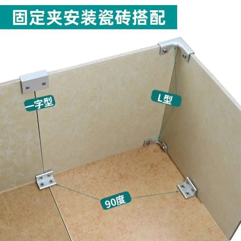 组合加厚瓷砖固定夹种植箱配件卡槽器扣瓷片花箱神器菜池直角拼接 - 图2