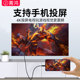 Double-head type-c dual audio video screen projection data cable