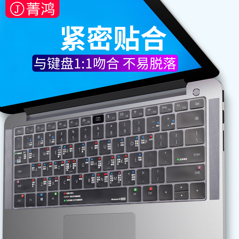 苹果macbookpro键盘膜pro14寸m2笔记本macair快捷键m1适用macbookair透明mac键盘贴13.3/16电脑macbook保护膜-图3