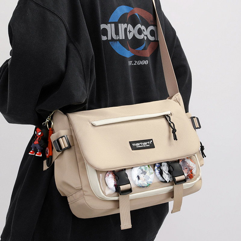 小学生补习包儿童斜挎包中大童初中生工装书包补课外出单肩包男孩,淘宝优惠券,粉丝福利购,淘宝优惠卷