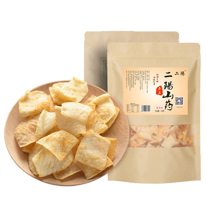 二阳山药脆片手工180g一包9.9锅巴 二阳膨化食品