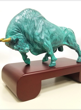 纯铜书房前台生肖工艺品送领导