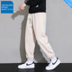 真维斯户外运动加绒卫裤男冬季潮牌百搭款束脚裤子宽松舒适休闲裤