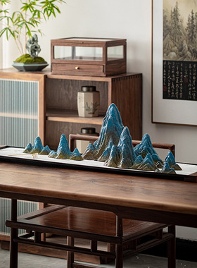 中式创意沙盘枯山水假造景