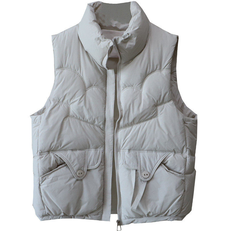 2026冬季新款韩版立领棉服马甲女宽松显瘦百搭背心外套,淘宝优惠券,粉丝福利购,淘宝优惠卷