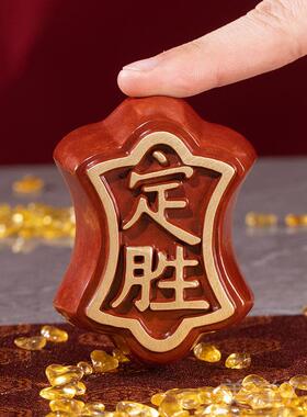 高档朱炳铜 定胜糕黄仁铜金榜题步手步高升伴礼升学礼物中名考高