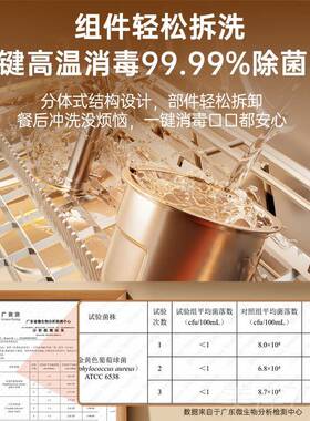 高档wattram北欧沃朗奶宝瓶婴幼儿宝专用蒸小煮搅一体辅食料理机