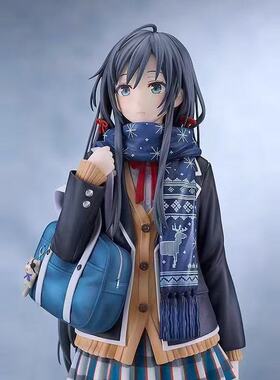我的青春恋爱物语雪之下校服雪乃手办二次元美少女模型摆件