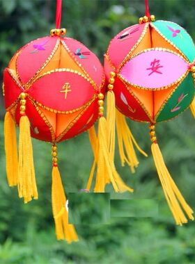 绣球纯手工民族跳舞学生广西特产