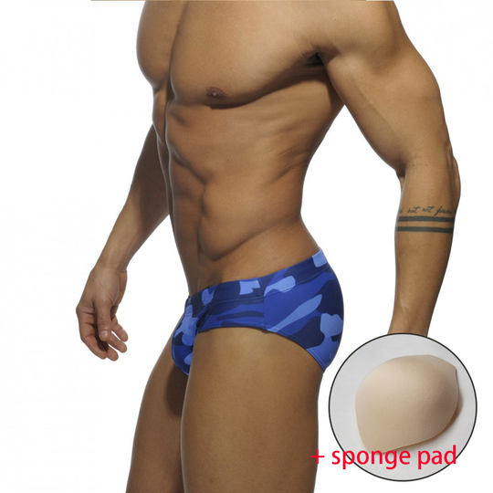 Copa de moda Trunks de natación para hombres Bajo Camuflaje STATY STWMINS CAMOULTA SEXY