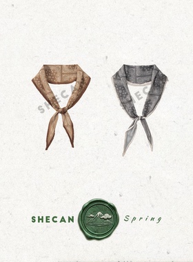 SHECAN【西窗】耐看经典~高级感洋气时尚百搭丝巾 5XC5756