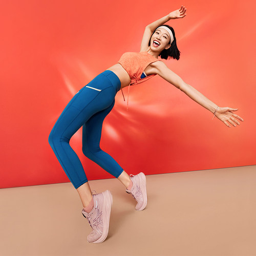 ASICS亚瑟士跑鞋女GEL-NIMBUS 26缓震回弹透气运动鞋1012B601 - 图3