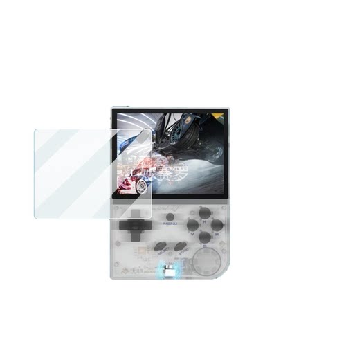 适用周哥RG35XX+掌机钢化膜RG35XX保护膜3.5寸贴膜RG35XX Plus - 图3