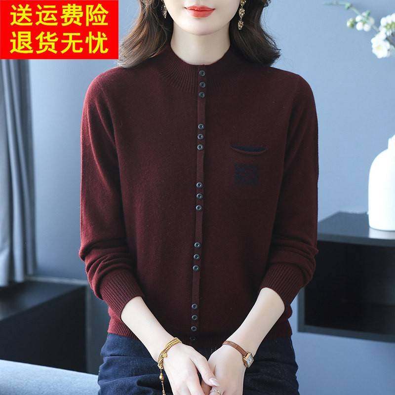 高端时尚新品100%纯羊绒女半高领毛衣套头宽松上衣秋冬羊毛打底衫,淘宝优惠券,粉丝福利购,淘宝优惠卷