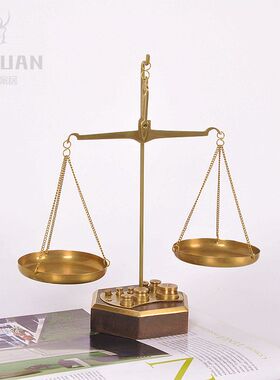 印度进口纯铜天平客厅干果盘