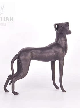 印度美式风复古黑色手工客厅桌面