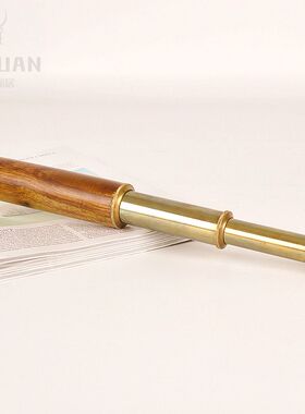 进口黄铜怀旧单筒伸缩儿童户外