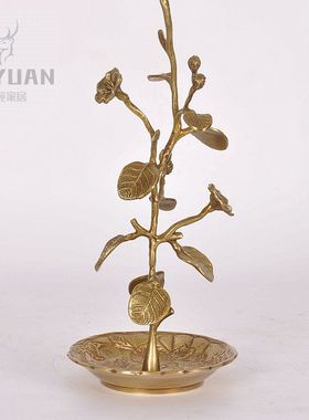 印度黄铜耳环手链欧式风展示架