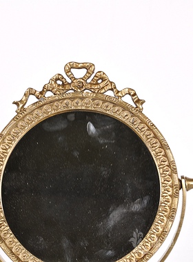 印度欧式风摆件单面结婚铜镜子