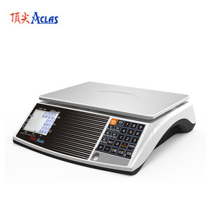 顶尖ACLAS通讯秤计价秤电子秤30公斤超市客如云收银秤串口USB商用