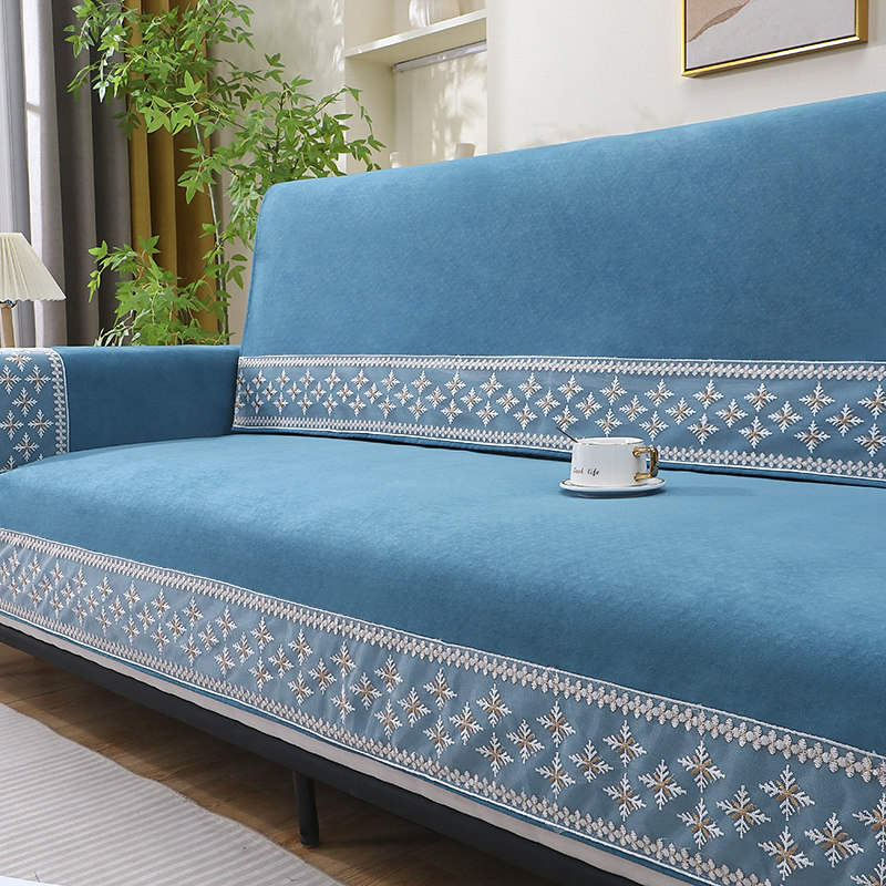 雪尼尔沙发垫布艺木皮沙发罩套巾四季通用贵妃直排沙发坐垫子盖布,淘宝优惠券,粉丝福利购,淘宝优惠卷