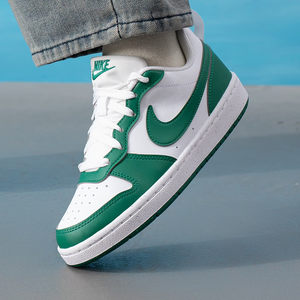NIKE耐克大童鞋COURT酷菠萝潮流休闲板鞋低帮运动板鞋DV5456-139