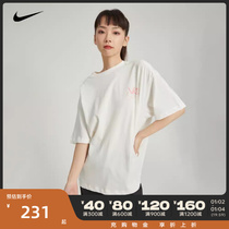 nike Nike 2023 new womens light casual 100 lap comfort classic short sleeve T-shirt FB8218-133