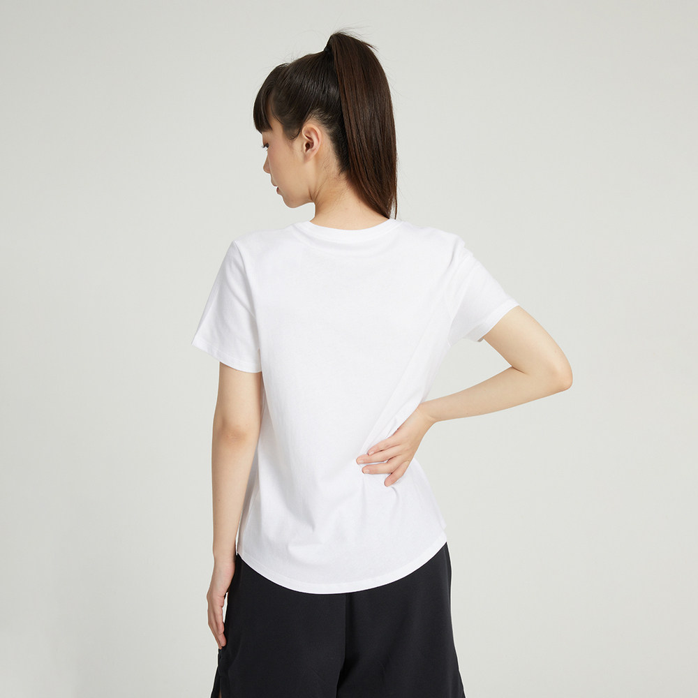 nike耐克女子印花白t休闲百搭短袖运动T恤DX7907-100,淘宝优惠券,粉丝福利购,淘宝优惠卷