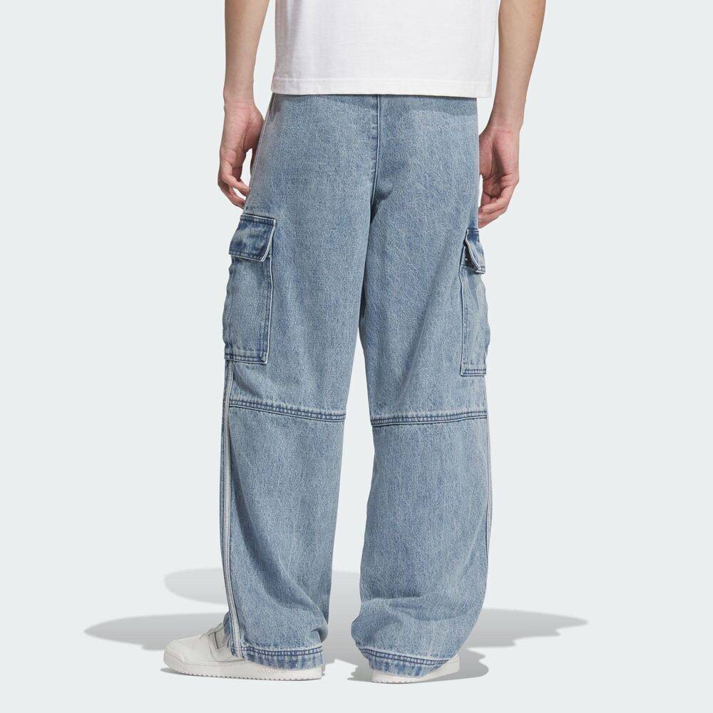 adidas阿迪达斯三叶草男子运动休闲工装水洗牛仔长裤KS5980,淘宝优惠券,粉丝福利购,淘宝优惠卷